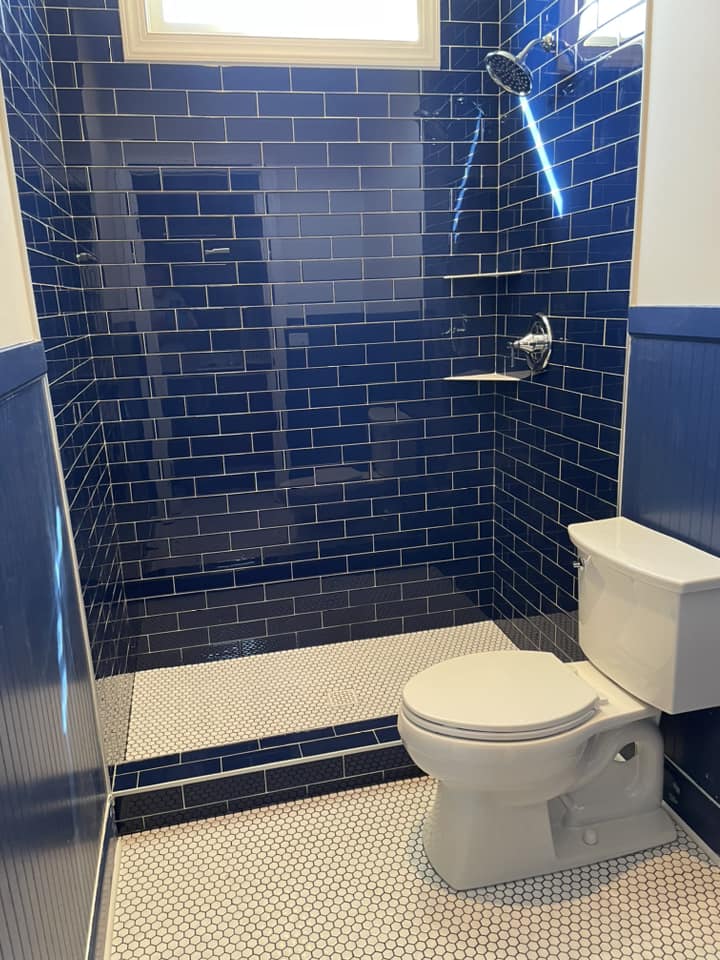 Custom tile backsplash by Peter's Tile